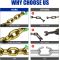 5/16 Chain with Hooks Grade 80 4900 lbs Working Load Tow Log Chain Towing Trailer Tie Down Binding Equipment 5/16 in x 20Ft