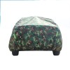 Waterproof Car Cover 190T polyester Tafuta Camo Car Protect Cover  With Zipe