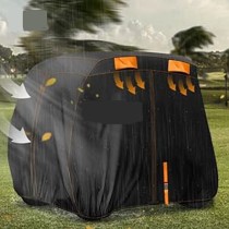 ATGC-5006 Heavy Duty 300D/420D/600D Oxford Waterproof Golf Cart Cover Fit Most Golf Cart Brand