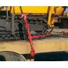 2Pack Chain Binder 3/8"-1/2",Working Load Limit with 9200LBS,Load Binder G70 Hooks, Adjustable Length, Ratchet Chain Binder