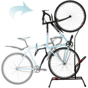 RR5681A Bike Parking Rack Stand Floor Bicycle Stand Portable Bicycle Storage Holder