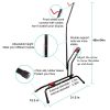 RR5681A Bike Parking Rack Stand Floor Bicycle Stand Portable Bicycle Storage Holder