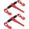 G80 Log Chain Wll 7100 lbs Safe Working Load Transport Binder Chain with Clevis Grab Hooks 3/8