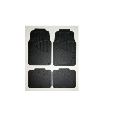 ATCM-2248 Automotive Floor Mats Heavy Duty Rubber Universal Fit Full Set Rubber PVC Car Mat
