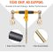 Ratchet Chain Binder with Chain 5/16-3/8 inch 7100 lbs Load Limit G80 Chain Detachable Anti-Skid Handle Tie Down Hauling Chain Binders for Flatbed Truck Trailer