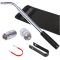 AtliFix Telescoping Lug Wrench Wheel Wrench with Storage Pouch Lug Nut Remover 1/2 Drive with 17/19mm and 21/23mm CR-V Sockets incl Lug Nut Covers Puller