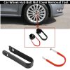 AtliFix Telescoping Lug Wrench Wheel Wrench with Storage Pouch Lug Nut Remover 1/2 Drive with 17/19mm and 21/23mm CR-V Sockets incl Lug Nut Covers Puller