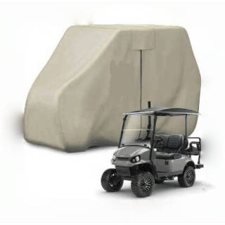 Universal 2-4 Passenger Golf Cart Cover Waterproof Sunproof and Durable for Most Golf Car