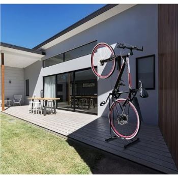 RR5648C Bike  Floor  Parking Rack Stand Adjustable Fold Bicycle Repair Rack L Shape Garage Storage Bicycle Parking Rack Bike Work Stands