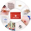 ATLI Car Emergency Kit Car Safety Kit Without Jumper Cables Emergency Roadside Kit Safety Kit for Car Auto Emergency Road Kit with Reflector Vest/Headlamp Flashlight for Men, Women, Teen