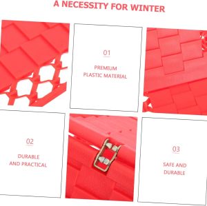 ATLI CT2101A Snow Board Van Accessories Car Mud Snow Chains Off Road Accessories Tire Traction Mat Car Traction Board Tire Ladder Track Grabber Car Tracks Mud Board Pad
