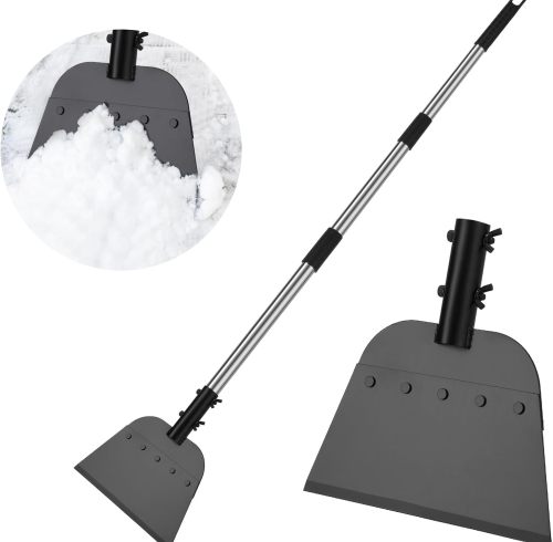 56" Snow Shovel Ice Chopper and Scraper for Clearing Snow and Ice from Driveways Walkways and Roads Also Suitable for Lawn Edging and Weeding in Gardens