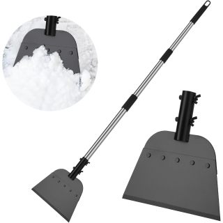 56" Snow Shovel Ice Chopper and Scraper for Clearing Snow and Ice from Driveways Walkways and Roads Also Suitable for Lawn Edging and Weeding in Gardens