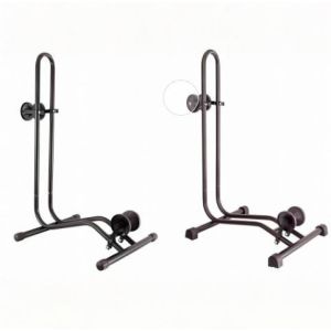 RR5648D L Shape Bicycle Floor Parking Stand Indoor Outdoor Garage Storage Gravity Bike Rack