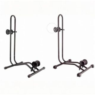 RR5648D L Shape Bicycle Floor Parking Stand Indoor Outdoor Garage Storage Gravity Bike Rack