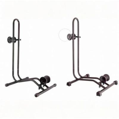 RR5648D L Shape Bicycle Floor Parking Stand Indoor Outdoor Garage Storage Gravity Bike Rack