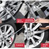 ATLIFIX 23" Universal Extended Lug Wrench, 4 Way Tire Iron Nut Wrench Set with Storage Box and Standard Lug Nut Remover TIRE WRENCH