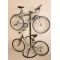 RR5651 Two Bike  Floor Parking Bike Rack Garage Hanger Repair Stand Bicycle Work Stand Mountain Bike Storage Stand Bicycle Rack
