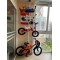 RR5648A Bike Floor to Ceiling Storage Display Aluminium Parking Rack Bike Stand Bicycle Storage Rack Bike Display Holds Two Bicycles