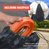 Atli Tow Strap with Hooks 2”x20’15,000 LBS Tow Rope Metal Safety Hooks, Car Heavy Duty Recovery Rope for Trailers, Securing Items, and Farm Cleaning