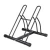 RR5655 Durable Steel Bike Rack Standing Parking Garage Storage Floor Stand Bicycle Double Rack
