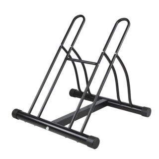 RR5655 Durable Steel Bike Rack Standing Parking Garage Storage Floor Stand Bicycle Double Rack