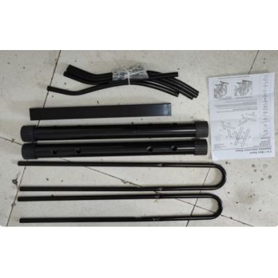 RR5655 Durable Steel Bike Rack Standing Parking Garage Storage Floor Stand Bicycle Double Rack