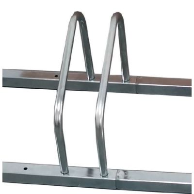 RR5657N2 Outdoor Bike Rack Floor Bicycle Parking Stand Low Profile Steel Bike Rack Adjustable Parking Rack