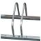 RR5657N2 Outdoor Bike Rack Floor Bicycle Parking Stand Low Profile Steel Bike Rack Adjustable Parking Rack