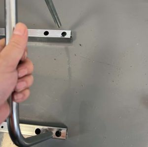 RR5657N2 Outdoor Bike Rack Floor Bicycle Parking Stand Low Profile Steel Bike Rack Adjustable Parking Rack