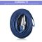 Atli Heavy Duty Nylon Tow Strap with Hooks, 2Pack 2Inch x 13Ft Recovery Rope 10,000LBS Heavy Duty Towing Rope for Towing Vehicles in Roadside Emergency,Blue