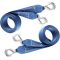 Atli Heavy Duty Nylon Tow Strap with Hooks, 2Pack 2Inch x 13Ft Recovery Rope 10,000LBS Heavy Duty Towing Rope for Towing Vehicles in Roadside Emergency,Blue