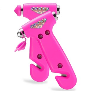 Car Safety Hammer for Teen Boy and Men's Gifts, Blue Three-in-One Emergency Escape Tool with Window Breaker and Seat Belt Cutter, Safety Emergency Car Escape Tool for Family and Children