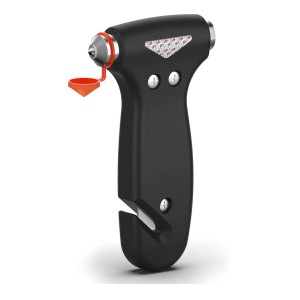 Car Safety Hammer for Teen Boy and Men's Gifts, Blue Three-in-One Emergency Escape Tool with Window Breaker and Seat Belt Cutter, Safety Emergency Car Escape Tool for Family and Children