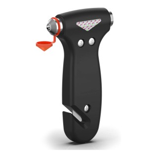 Car Safety Hammer for Teen Boy and Men's Gifts, Blue Three-in-One Emergency Escape Tool with Window Breaker and Seat Belt Cutter, Safety Emergency Car Escape Tool for Family and Children
