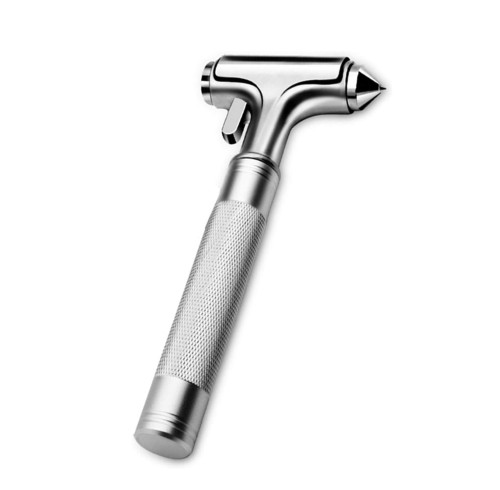 Premium Car Glass Breaker with Seat Belt Cutter - Automotive Safety Hammer Emergecy Escape Tool Car Autoaccessory Metal Window Hammer, Vehicle Hard Aluminium Alloy Head Design