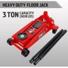AtliFix ATHFJ-2034 3 ton low profile Double plunger Floor jacks car lifting car jacks hydraulic floor jack 3 ton trolley jack