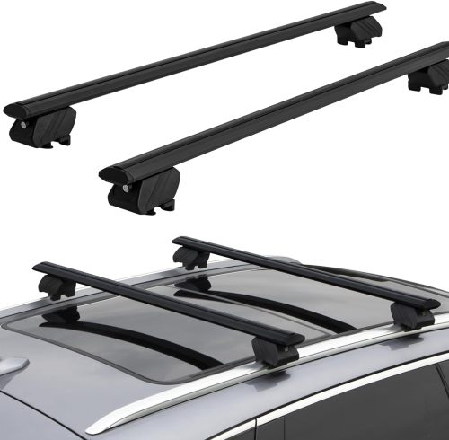 RR1226 Lockable Aluminum Cargo Rooftop Crossbars Set