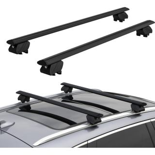 RR1226 Lockable Aluminum Cargo Rooftop Crossbars Set