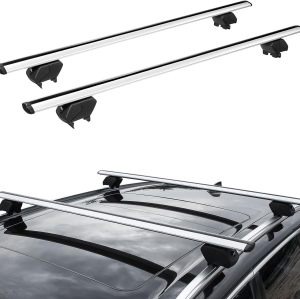 RR1226 Lockable Aluminum Cargo Rooftop Crossbars Set