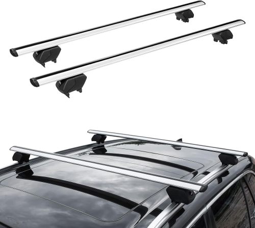 RR1226 Lockable Aluminum Cargo Rooftop Crossbars Set