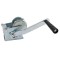 500lbs Capacity Heavy Duty Hand Winch Crank Strap Gear Winch Manual Operated Two-Way Ratchet ATV Boat Trailer Marine
