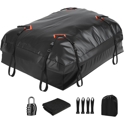 Waterproof Soft-Shell Car Roof Bag Car Top Luggage Storage Bag