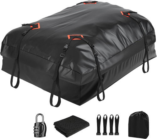 Waterproof Soft-Shell Car Roof Bag Car Top Luggage Storage Bag