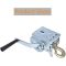 600lbs Capacity Heavy Duty Hand Winch Crank Strap Gear Winch Manual Operated Two-Way Ratchet ATV Boat Trailer Marine