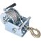 600lbs Capacity Heavy Duty Hand Winch Crank Strap Gear Winch Manual Operated Two-Way Ratchet ATV Boat Trailer Marine