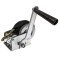 1200lbs Hand Winch Heavy Duty Boat Trailer Winch Two-way Ratchet Gear Manual Winch Hand Crank Crane Weight Pulling for ATV Truck Towing Rope Winch