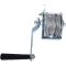 600lbs Hand Winch with Steel Cable Heavy Duty Hand Winch Hand Crank Gear Winch with 8m Steel Wire Two-Way Ratchet for ATV Boat Trailer Marine