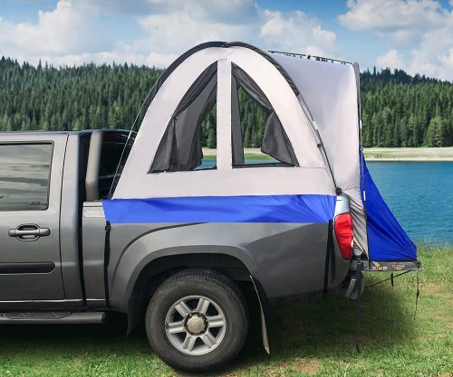 Outdoor Waterproof Double Layer Truck Bed Tent for Camping with Floor