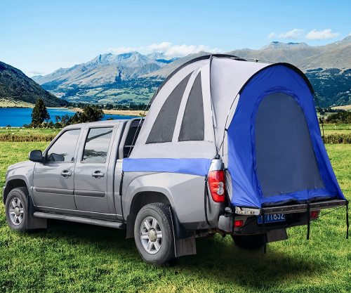 Outdoor Waterproof Double Layer Truck Bed Tent for Camping with Floor